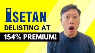 Isetan delisting at 154% premium!