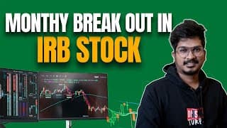 Swing Trading In IRB Stock | Invested 22 lakhs in this stock | The Madras Trader