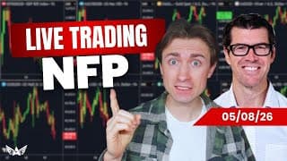 LIVE Trading NFP Gold, Nasdaq, Forex | A1 Trading Show