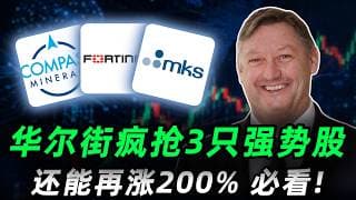 一个月涨 48% 只是开始！99% 的人不知道的 3 家超级黑马，华尔街正在偷偷布局，错过了LITE,COHR，别再错过这3家赚大钱的机会！FTNT,MKSI,CMP#trading #投資 #美股