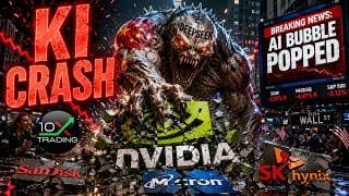 🚨 KI AKTIEN CRASH – DAS MUSST DU JETZT WISSEN 💥 Nvidia Micron AMD SanDisk SK Hynix Marvell Broadcom