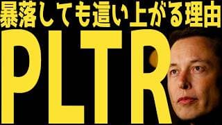 【PLTR】暴落しても這い上がる理由 | #テスラ株全力ちゃんねるのタイツ @all_tsla