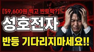 [성호전자 주가 전망] 당분간 반등 없이 하락만? #성호전자 #성호전자주가 #성호전자주가전망