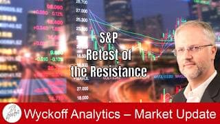 S&P – Retest of the Resistance