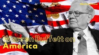 Warren Buffett on America: 1997 - 2017