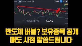 엔비디아 나스닥 신고가 반도체 버블? 보유종목 공개합니다 (feat. 매도시점은 언제?)