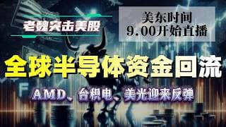 美股解析｜全球半导体资金回流，AMD、台积电、美光迎来反弹。#美股 #英伟达 #甲骨文 #英特尔 #特斯拉 #soun #苹果 #投資  #crcl  #amd
