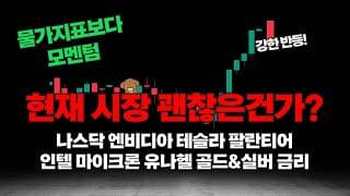 물가지표보다 모멘텀이 강하다, 현재 시장 괜찮은가?