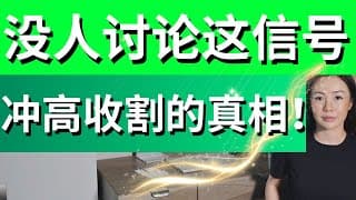 没人讨论这个信号, 揭秘美股接下来的剧本 标普 纳指 比特币