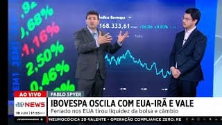 Em pregão de baixa liquidez, Ibovespa fecha estável com EUA-Irã e Vale: Fechamento Touro de Ouro