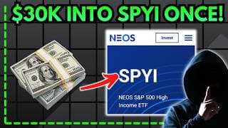What Happens If You Put $30K Into SPYI ONCE & Reinvest Dividends