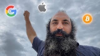 Bitcoin Buy Orders Lower, bought more google stock as Apple Nears an All-Time High