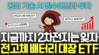 전고체 배터리 ETF 대장주 투자! 2027년 2차전지 판도가 바뀐다 (ft. KODEX 전고체배터리ESS TOP2플러스 ETF)
