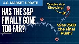 Is This the Final Push Before a Major Pullback? | Elliott Wave S&P500 VIX Technical Analysis