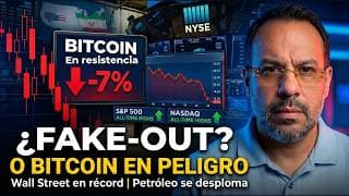 S&P y Nasdaq en Máximos… Pero Bitcoin Choca con la Línea Más Temida