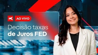 DECISÃO TAXAS DE JUROS FED - AO VIVO - 30/07/2025 com Emanoelle Santos