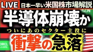 【阿鼻叫喚】半導体バブル崩壊か!? ブロードコム急落の衝撃！ハイテク全滅の裏で独り勝ちする"あのセクター"がヤバい…🚨📉【米国株で朝活投資】日本一早い米国株市場解説 朝4:30～夏時間