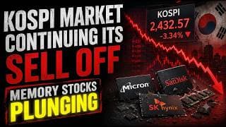 KOSPI Market Plunging | Micron / Sandisk / SK Hynix / Samsung / NVDA / AMD / ARM / TSM / INTC