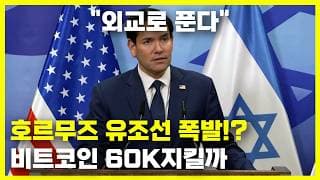 호르무즈 유조선 폭발? 비트코인 60K 지지선 지킬까