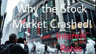 Why the Stock Market Crashed!! SQQQ, TQQQ, and MORE!