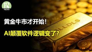 黄金牛市才开始！AI颠覆软件逻辑变了？比互联网泡沫还猛！