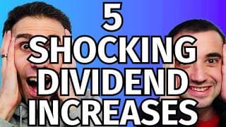 5 Expected Dividend Increases in May 2026!  Dividend investing 2026