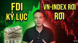 NGHỊCH LÝ VĨ MÔ: FDI VIỆT NAM LẬP KỶ LỤC 5 NĂM, TẠI SAO VN-INDEX VẪN RƠI SÂU? TRUMP ĐE DỌA IRAN
