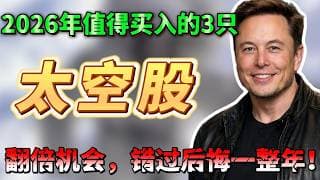 2026年最隐秘的财富分水岭！SpaceX上市背后，这3家公司才是真正收割者！STM HWM TTMI#美股 #纳斯达克 #太空股