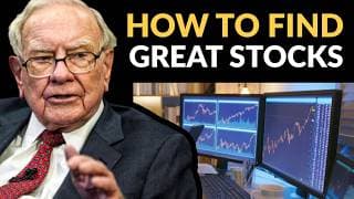 Warren Buffett: How To Find Great Stocks