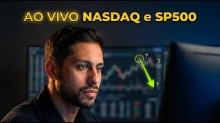 Dia começou difícil, mas terminou positivo Sala Ao Vivo: Operando Nasdaq e S&P 500 com Footprint 🥇