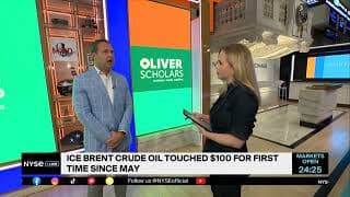 ICE Brent Crude Oil Surpasses $100 a Barrel for First Time Since May
