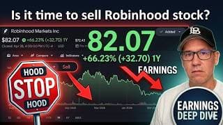 Robinhood EARNINGS DISASTER? (Why HOOD Just Crashed)