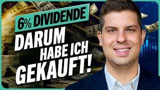 6% Dividende – diese Aktien sind (noch) günstig! // Jonathan Neuscheler