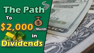 How I’m Getting to $2,000/Month in Dividends | my Step by Step Roadmap 🗺️💰🤘🤑