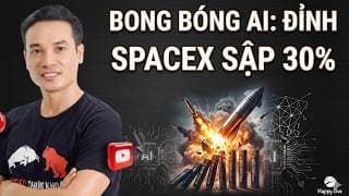 BONG BÓNG AI ĐÃ ĐẠT ĐỈNH? SPACEX SẬP 30%, LÀN SÓNG BÁN THÁO CỔ PHIẾU AI TOÀN CẦU LAN RỘNG? VÀNG, BTC
