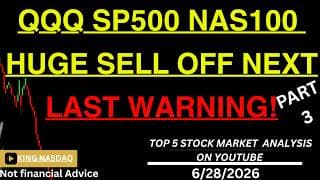 LAST WARNING! HUGE REJECTION IB QQQ COMING! Apple Tesla Msft Google Nvda WILL GET DESTROYED!