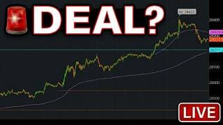 🚨 OIL CRASHES, IRAN DEAL CLOSE, AMD ROCKET! | LIVE TRADING!