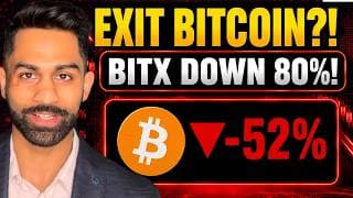 🚨 Bitcoin and BITX: We NEED to Talk! Bitcoin CRASHED 52%! Time to EXIT BITCOIN or BUY MORE?!