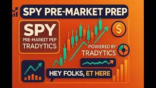 $SPY Pre-Market Prep: Happy Friday!