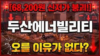 [두산에너빌리티 주가 전망] 반등이 오긴올까? #두산에너빌리티 #두산에너빌리티주가전망 #두산에너빌리티주가