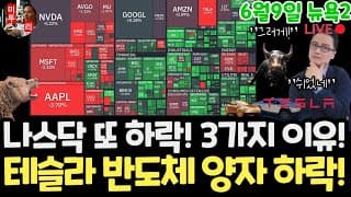 미국주식시황/나스닥 반도체 양자 우주 SW 하락!왜? 테슬라 엔비디아 구글 애플 아마존 메타 아이온큐 삼성전자 마이크론 테크놀로지 브로드컴 인텔 AMD 코어위브 샌디스크 델 루멘텀