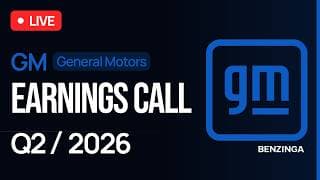 General Motors Q2 FY26 Earnings Call | $GM | 🔴 WATCH LIVE
