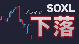 なぜ？SOXLプレマで大幅下落