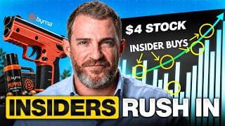 Insiders Crashed Stock to $4... Then Started Buying TOGETHER
