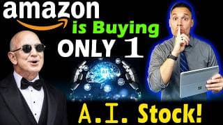 The ONLY AI Stock Amazon is Buying Right Now 😯