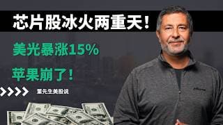 【美股】华尔街资金正在大换仓！苹果崩了！美光暴涨15%，AI科技股下一波机会来了？#美股 #美股分析 #董先生美股说 #华尔街 #苹果 #美光 #hbm #英伟达 #高通 #芯片股 #半导体