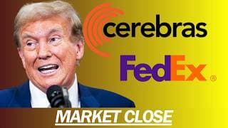 MARKETS HAVE AN UGLY DAY, CEREBRAS & FEDEX EARNINGS, TECHNICAL TUESDAY | MARKET CLOSE