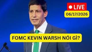 🔴FOMC ĐẦU TIÊN CỦA KEVIN WARSH: TĂNG LÃI SUẤT, BÁN TRÁI PHIẾU, TẤT CẢ CÙNG GÃY?