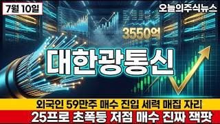 [대한광통신 주가 전망] 대한광통신 미국 AI 355억 오늘 25퍼센트 초폭등 신저가 반등 시동 폭발 임박 진짜 잭팟 #대한광통신주가전망 #대한광통신목표가 #대한광통신