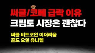 써클, 코인베이스 급락했지만 비트코인 이더리움은 괜찮다 (feat. 유나헬, 골드, 오일)